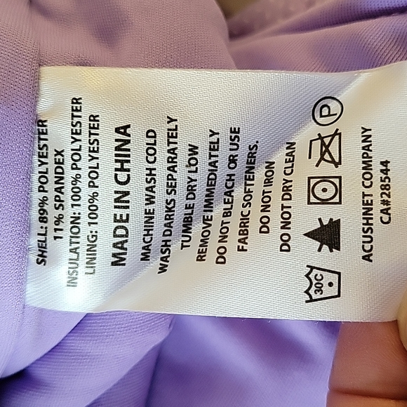 FootJoy women's vest purple sz S - Picture 7 of 8